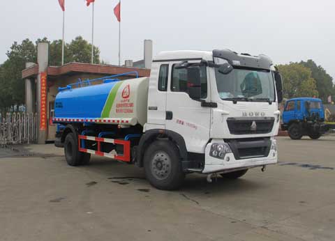 中潔牌XZL5167GPS5型綠化噴灑車